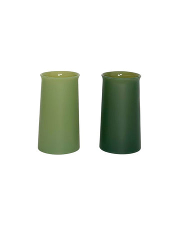 Porter Green | Stegg | Silicone Unbreakable Highball Glasses | Sage + Olive