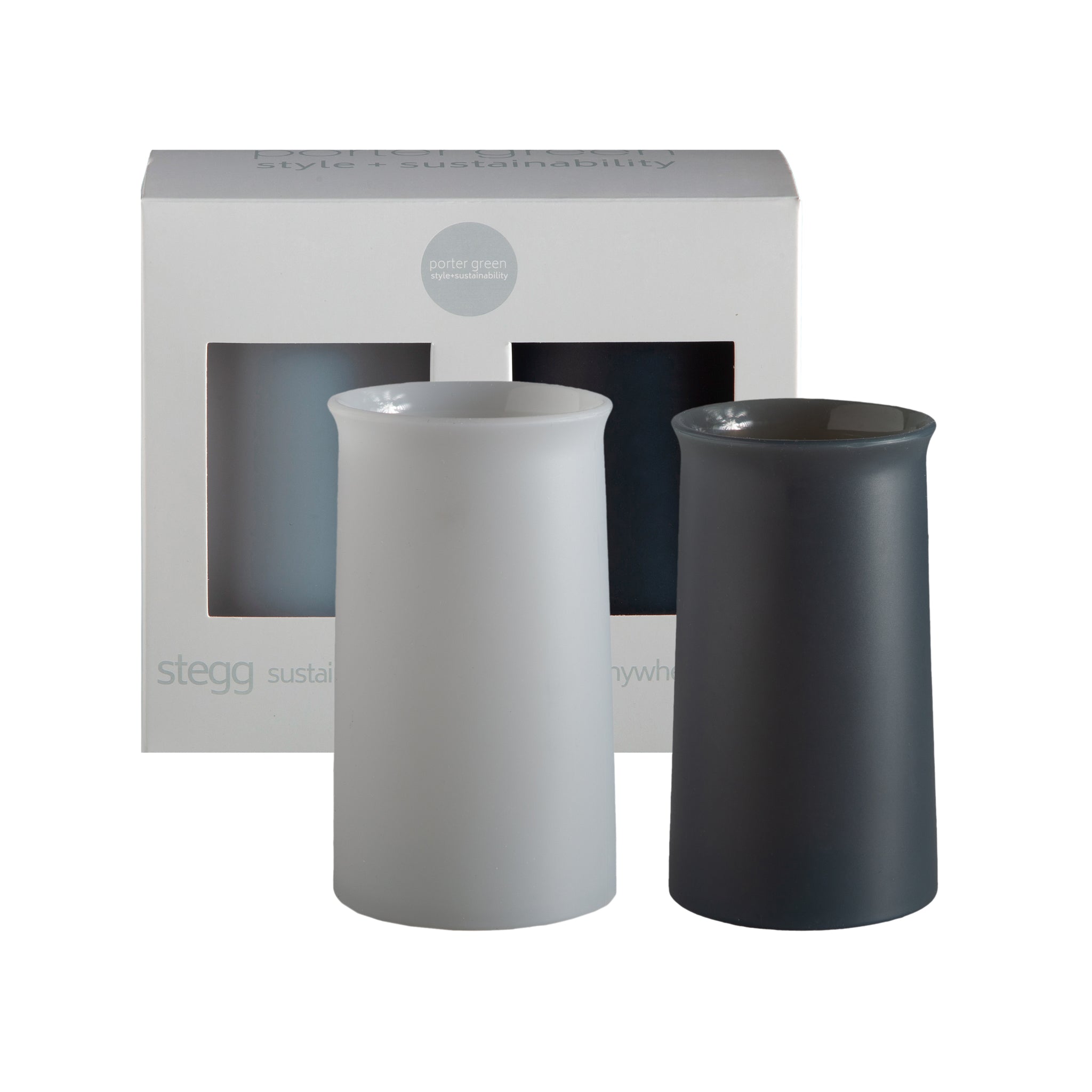 Porter Green | Stegg | Silicone Unbreakable Highball Glasses | Smoke + Storm