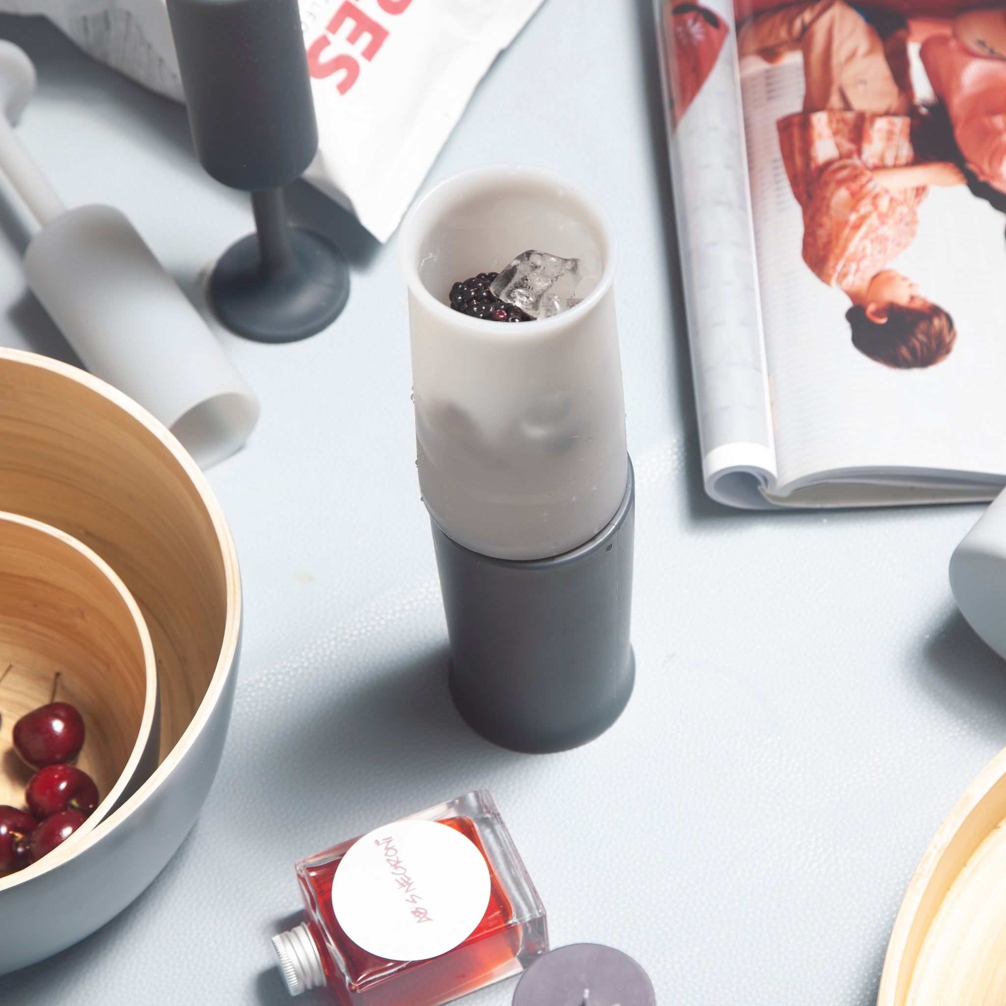 Porter Green | Stegg | Silicone Unbreakable Highball Glasses | Smoke + Storm