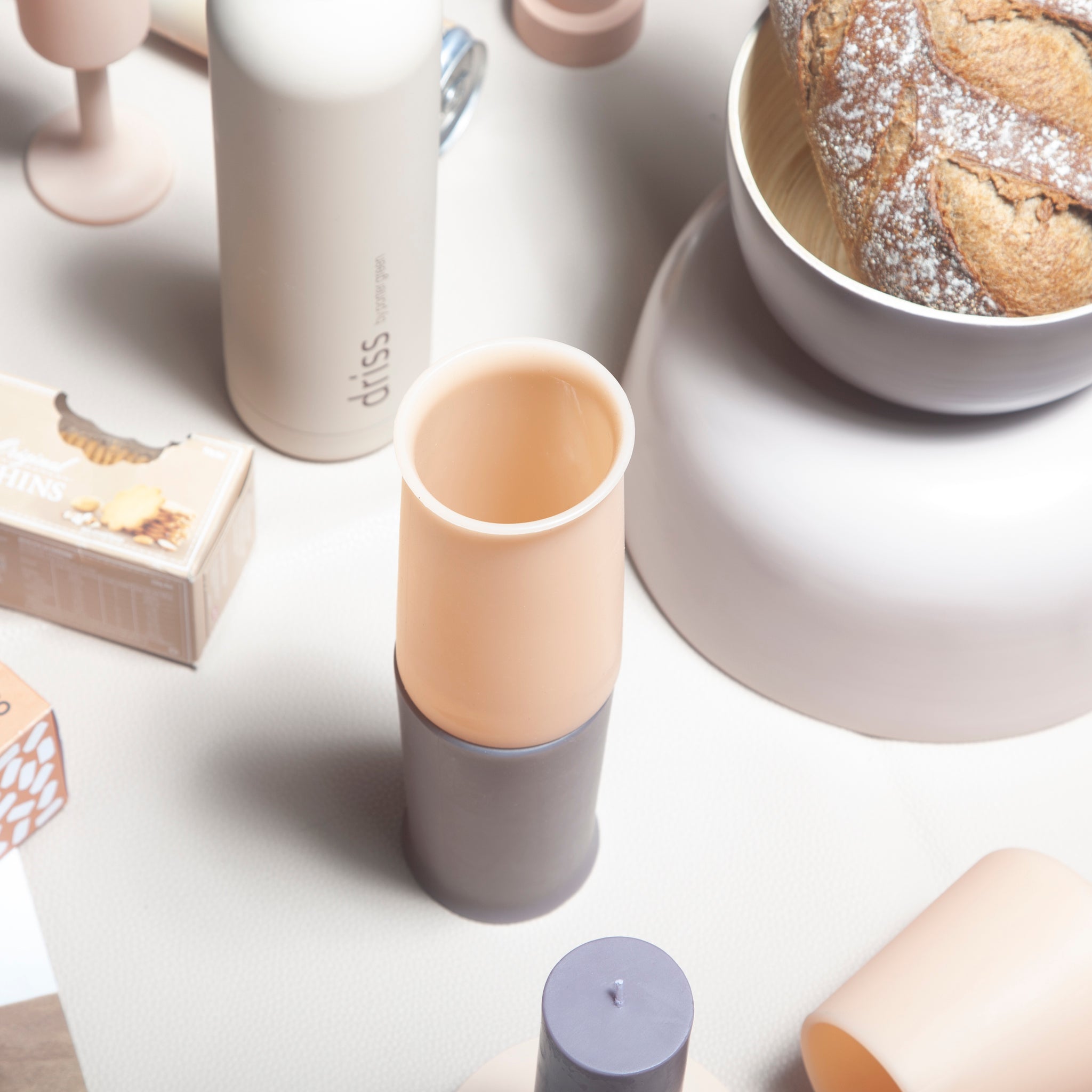 Porter Green | Stegg | Silicone Unbreakable Highball Glasses | Latte + Donkey