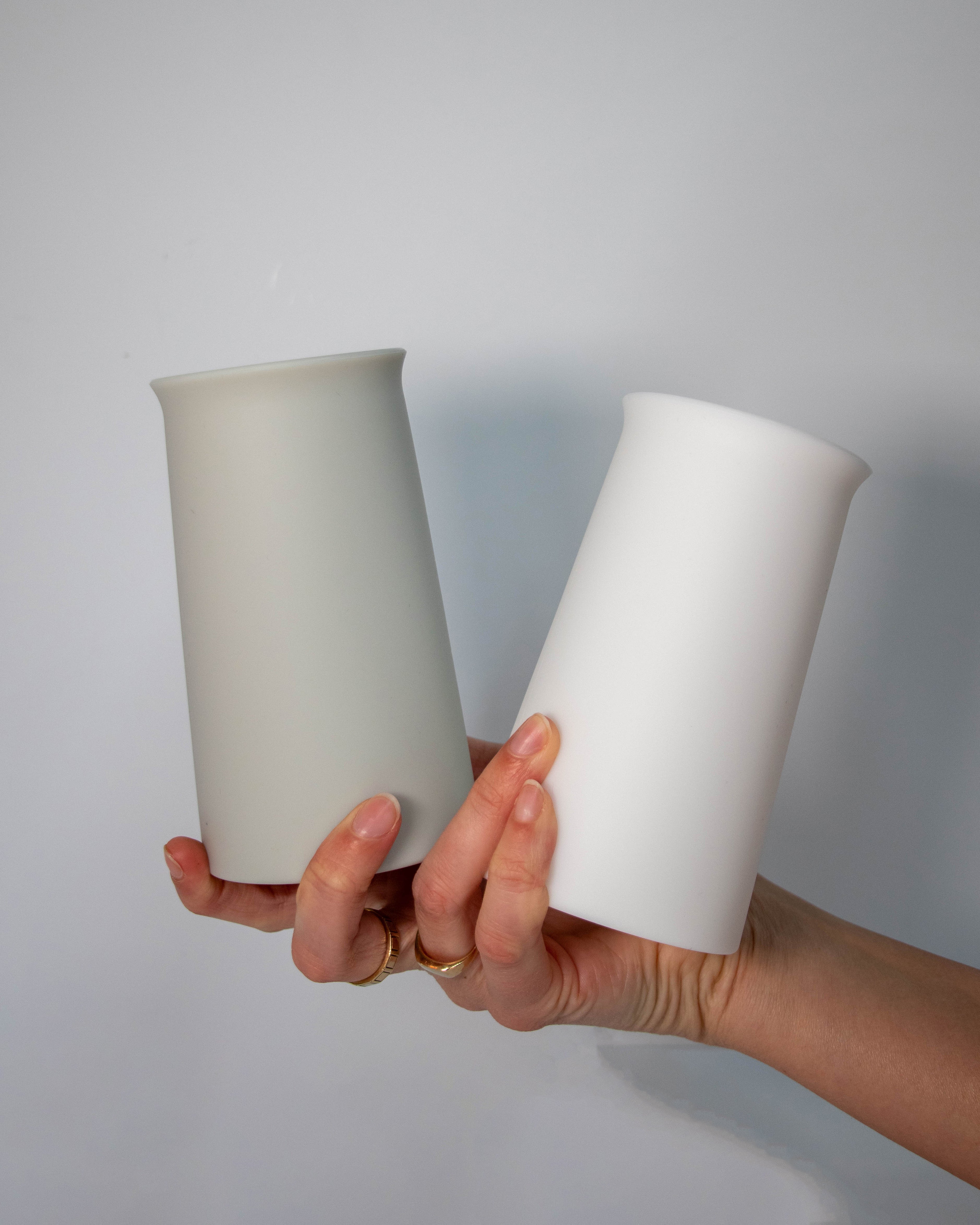 Porter Green | Stegg | Silicone Unbreakable Highball Glasses | Blanc + Dove