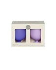 Porter Green | Stemm | Silicone Unbreakable Wine Glasses | Amethyst + Tanzanite