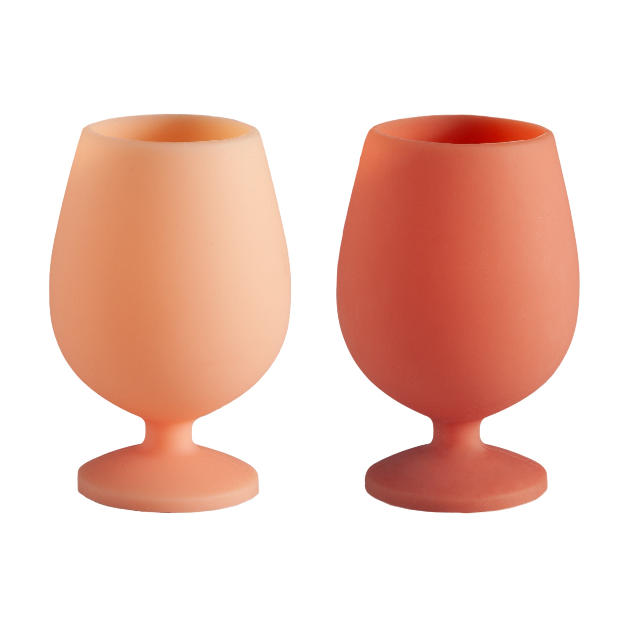 Porter Green | Stemm | Silicone Unbreakable Wine Glasses | Terra + Peach