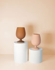 Porter Green | Stemm | Silicone Unbreakable Wine Glasses | Latte + Donkey