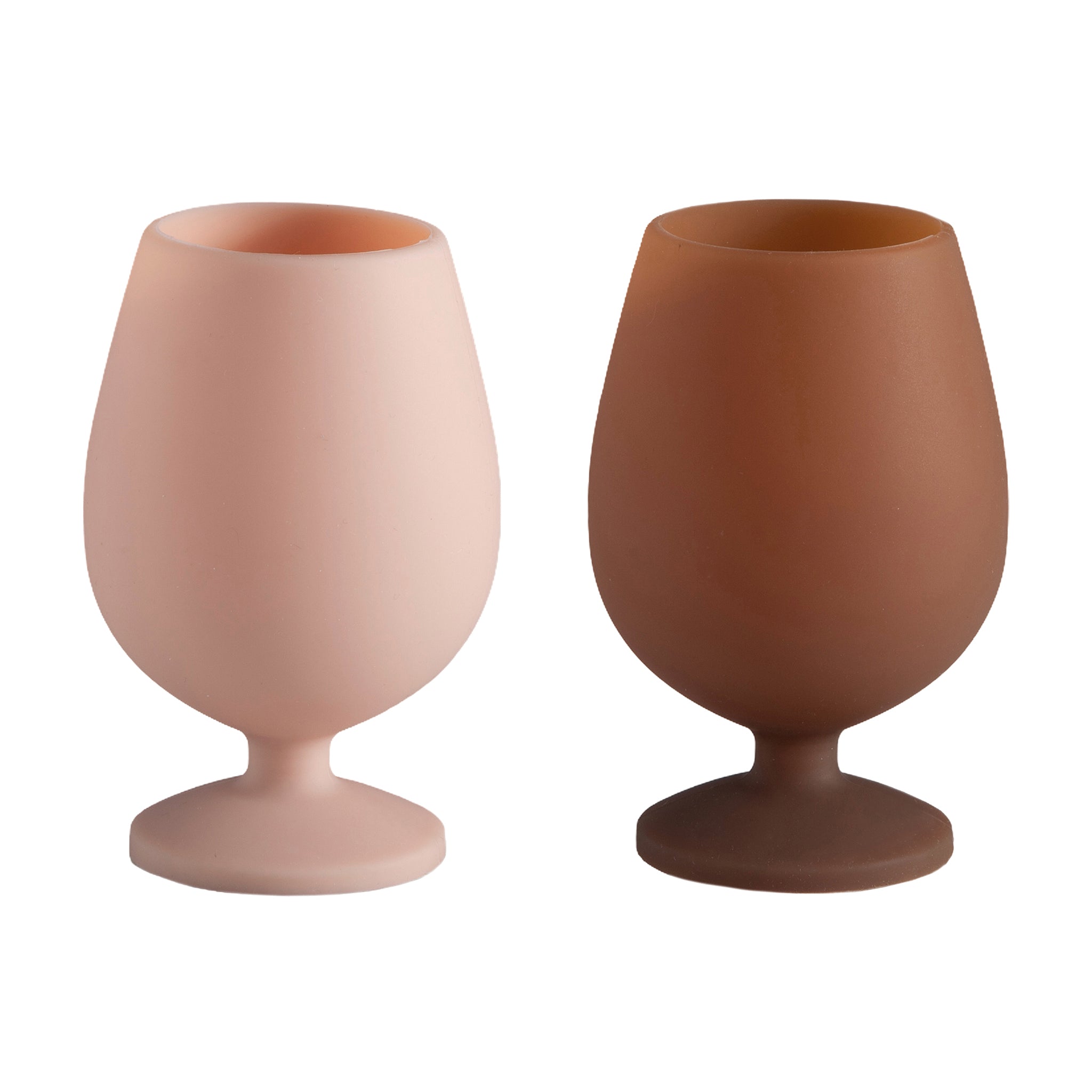 Porter Green | Stemm | Silicone Unbreakable Wine Glasses | Latte + Donkey