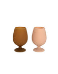 Porter Green | Stemm | Silicone Unbreakable Wine Glasses | Latte + Donkey