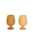 Porter Green | Stemm | Silicone Unbreakable Wine Glasses | Wheat + Oat