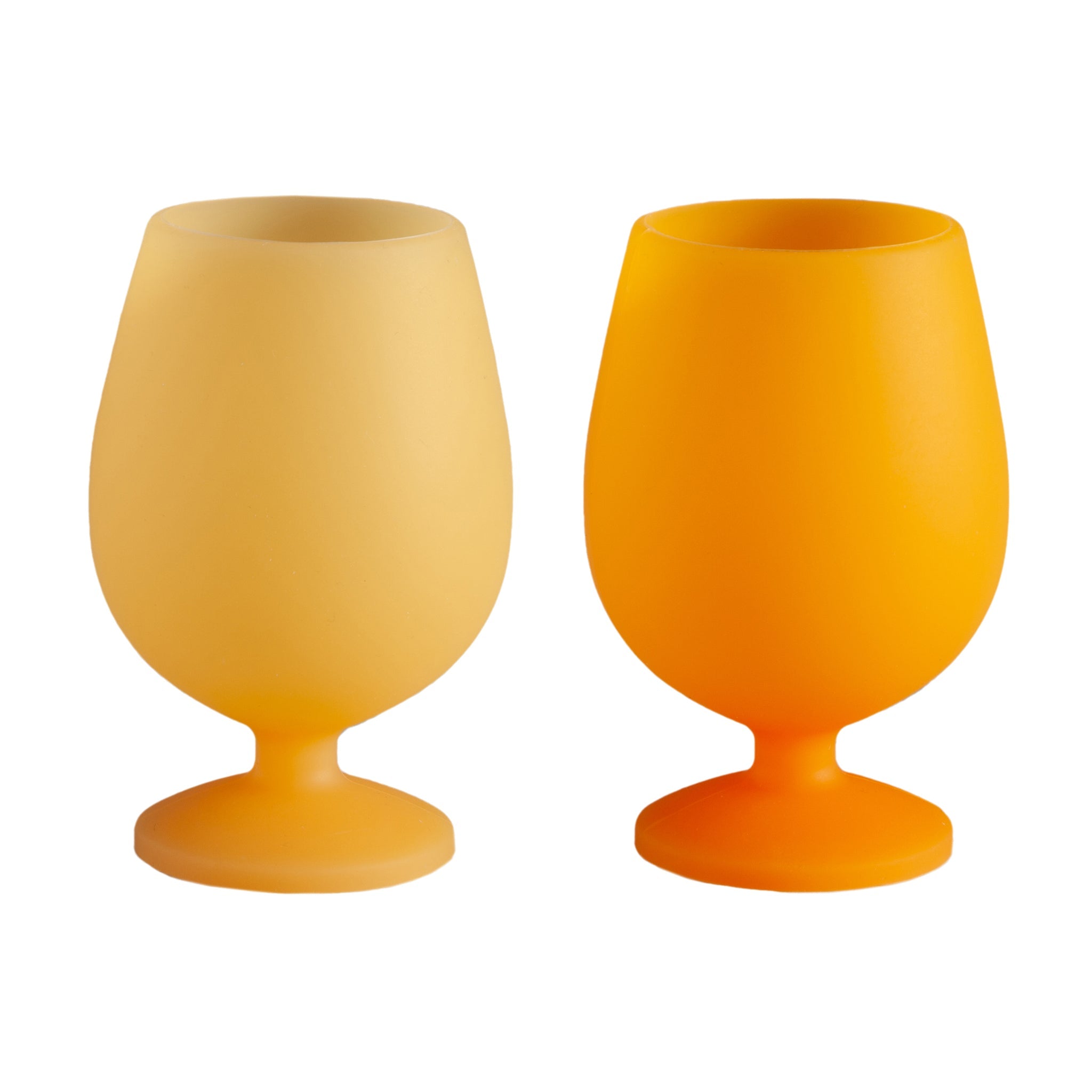 Porter Green | Stemm | Silicone Unbreakable Wine Glasses | Buttermilk + Sunflower