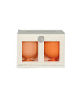 Porter Green | Stemm | Silicone Unbreakable Wine Glasses | Cantaloupe + Tangelo