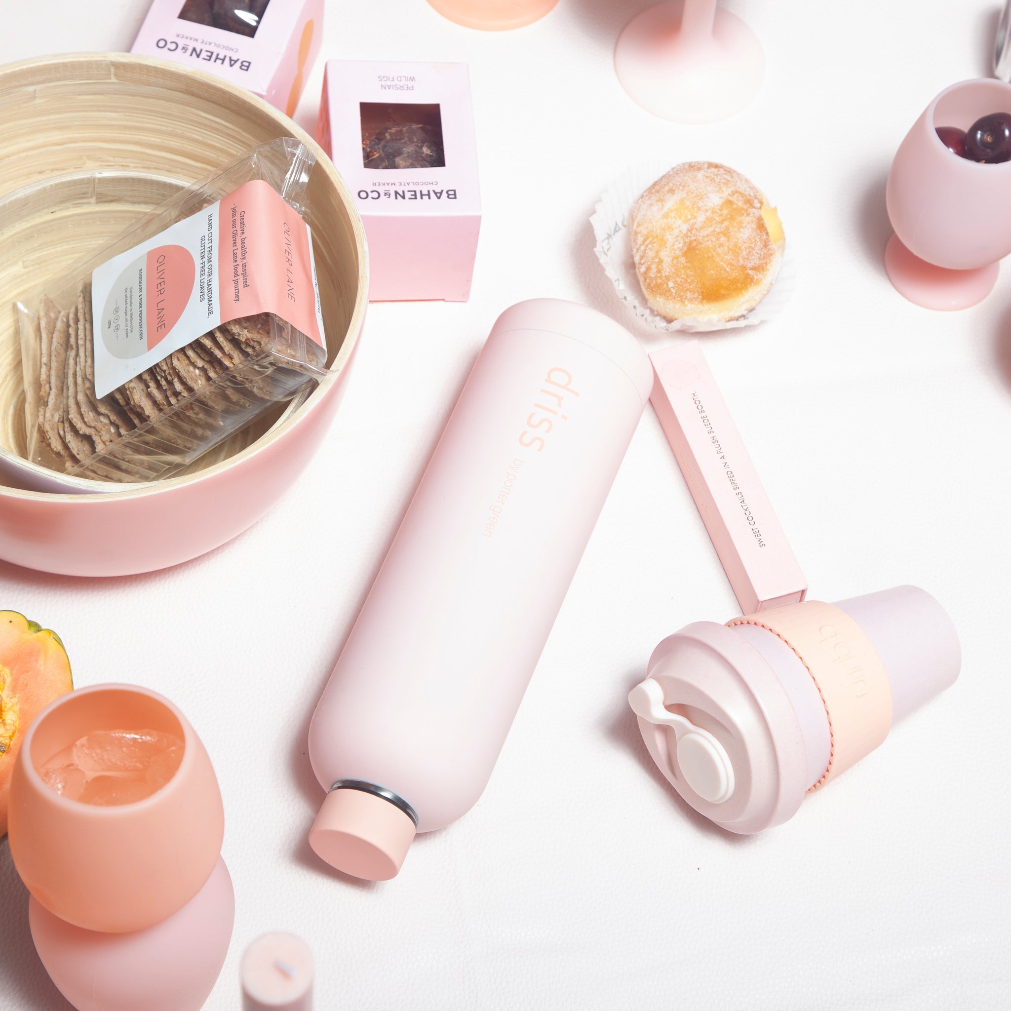 Porter Green | Urbb |  Biodegradable Bamboo Coffee Cup | Peach + Petal