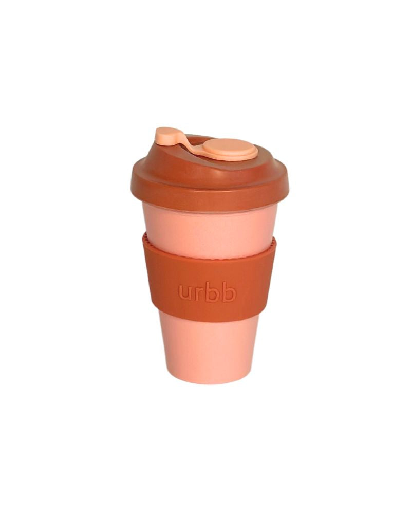 Porter Green | Urbb |  Biodegradable Bamboo Coffee Cup | Terra + Peach