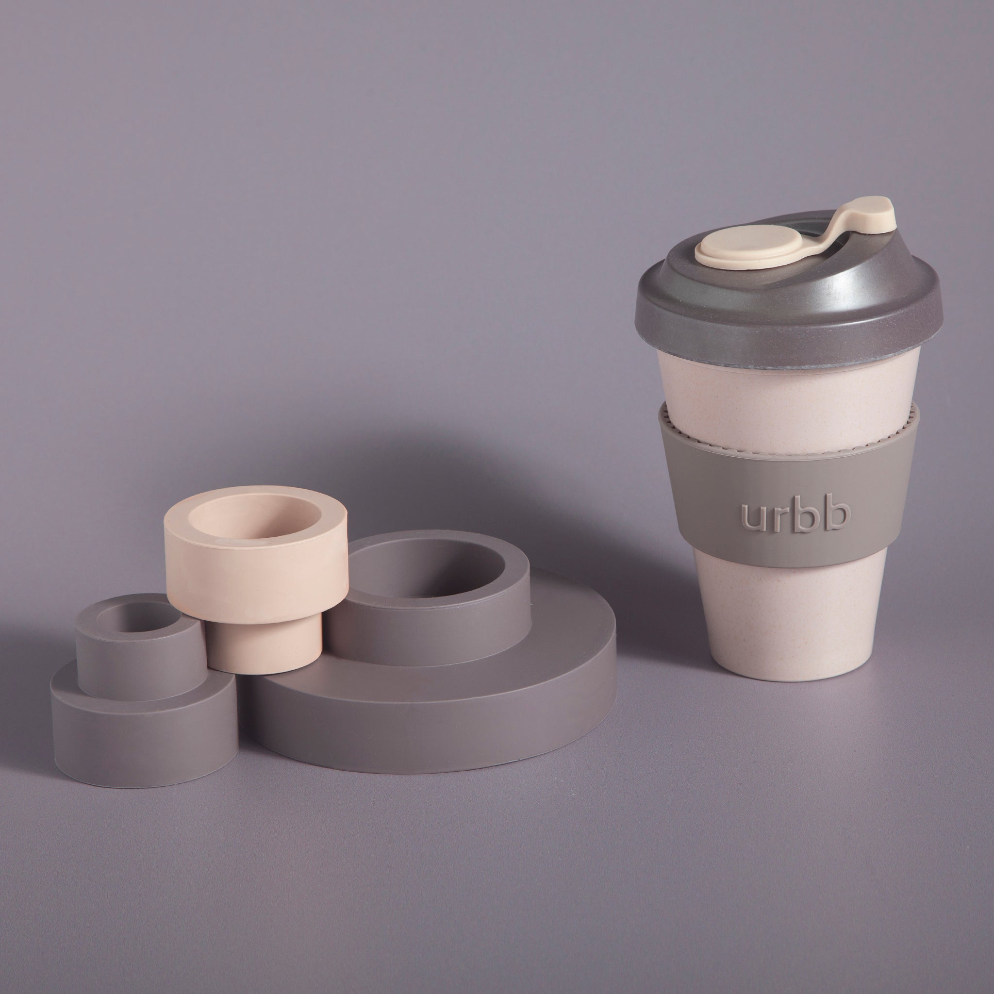 Porter Green | Urbb |  Biodegradable Bamboo Coffee Cup | Latte + Donkey