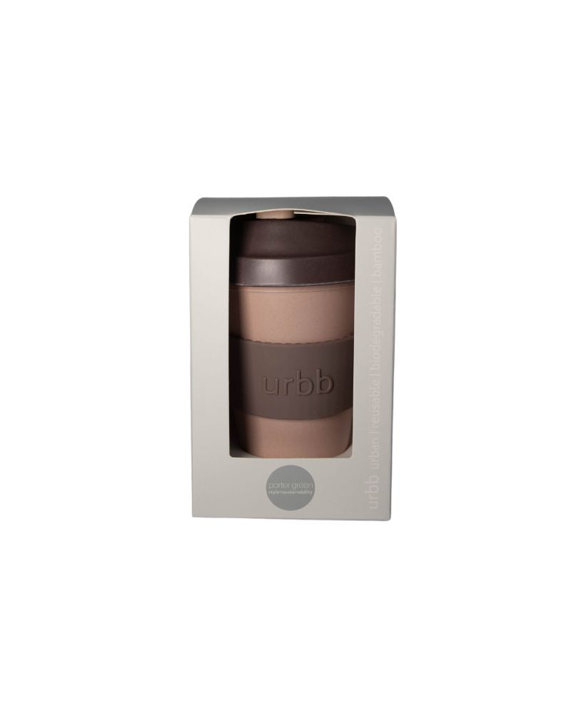 Porter Green | Urbb |  Biodegradable Bamboo Coffee Cup | Latte + Donkey