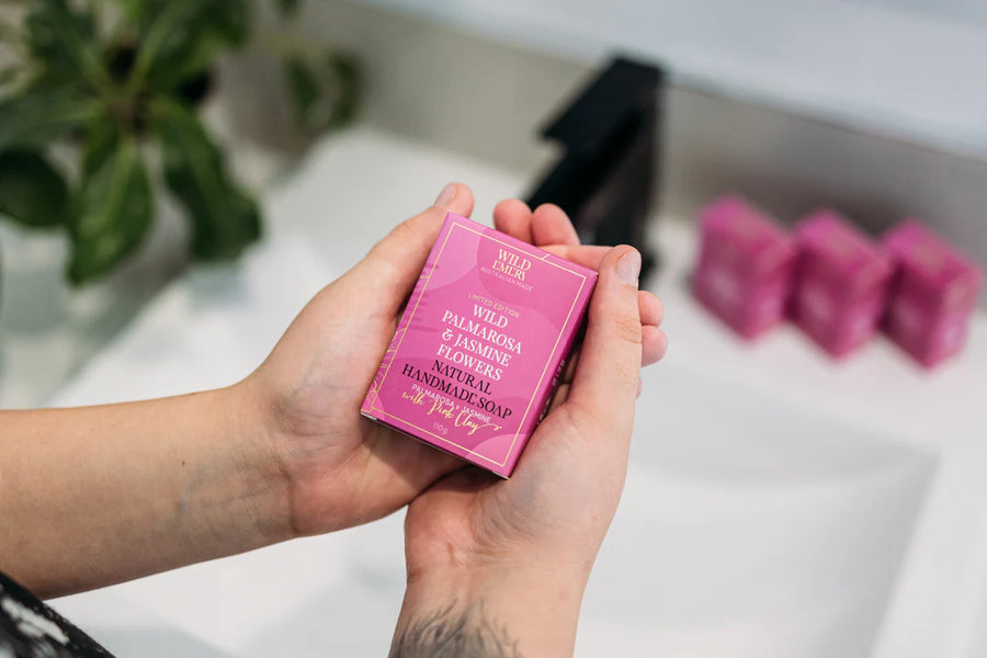 Wild Emery Botanical Rose & Juniper Gin Soap