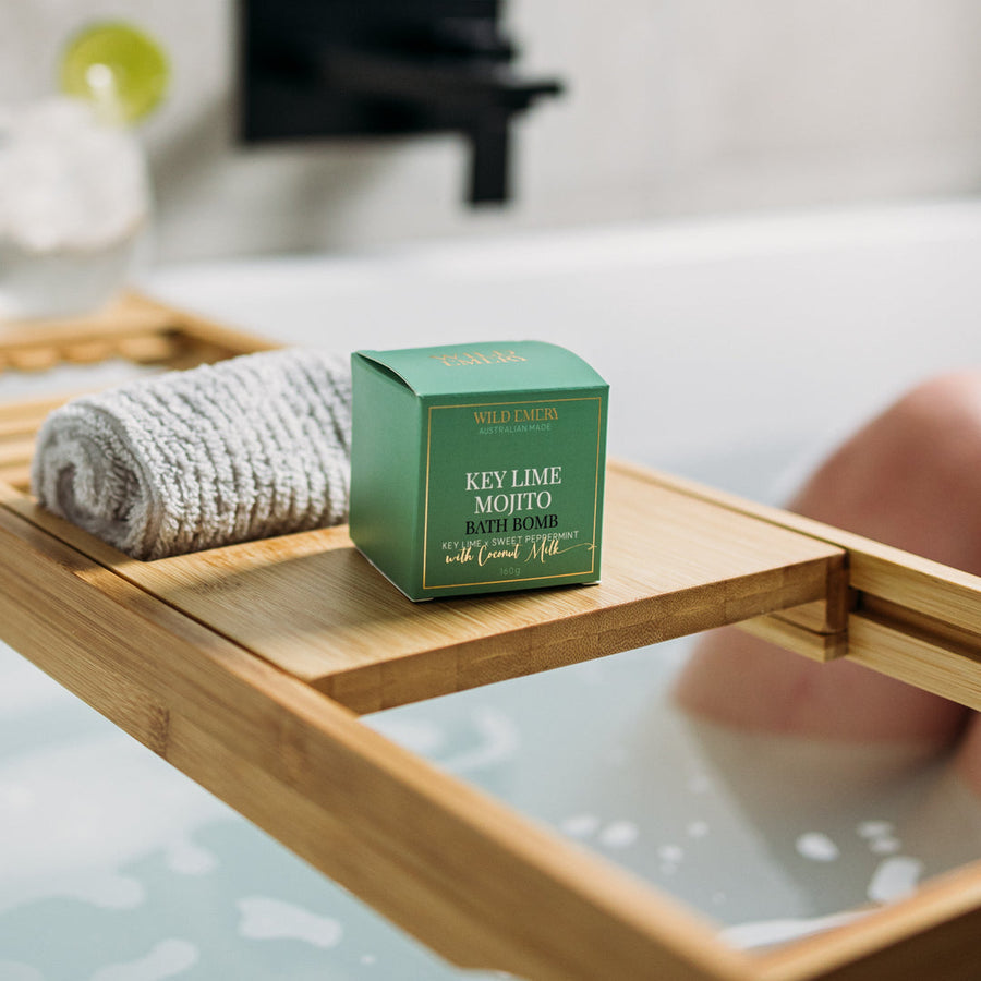 Wild Emery Key Lime Cube Bath Bomb