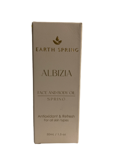 Earth Spring Face Oil Albizia - Spring Packaging