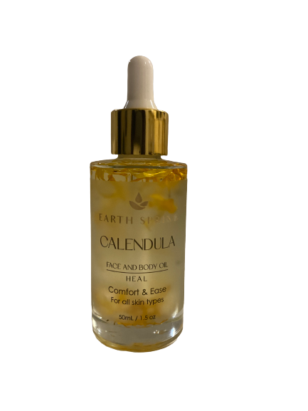 Earth Spring Face & Body Oil Calendula - Heal Label