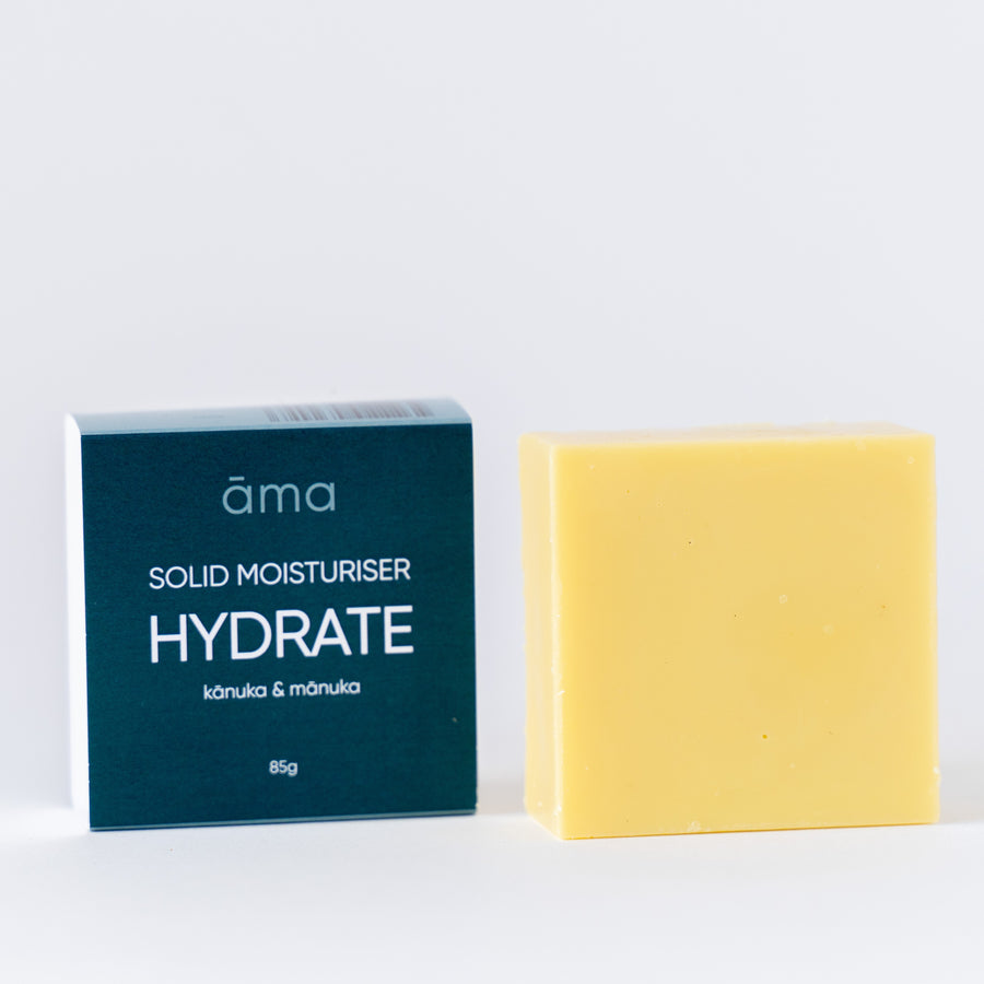 Solid Body Moisturiser 'Hydrate' - Kānuka & Mānuka