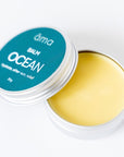 Ocean Balm Kanuka & Manuka Essential Oils Open tin to show product